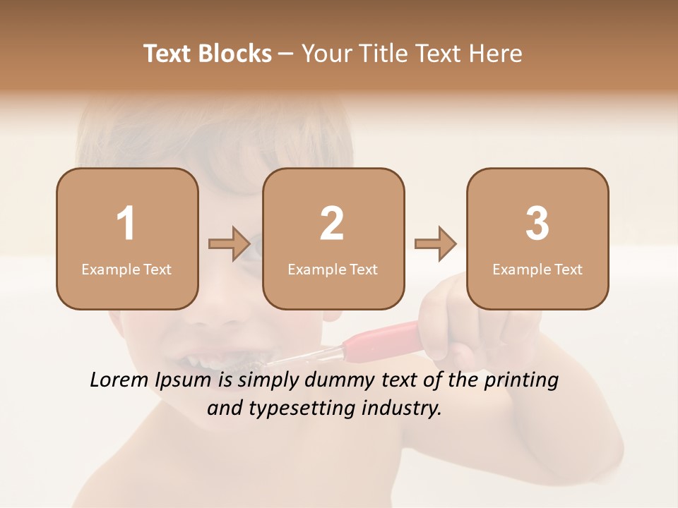 Hygiene Toddler Young PowerPoint Template