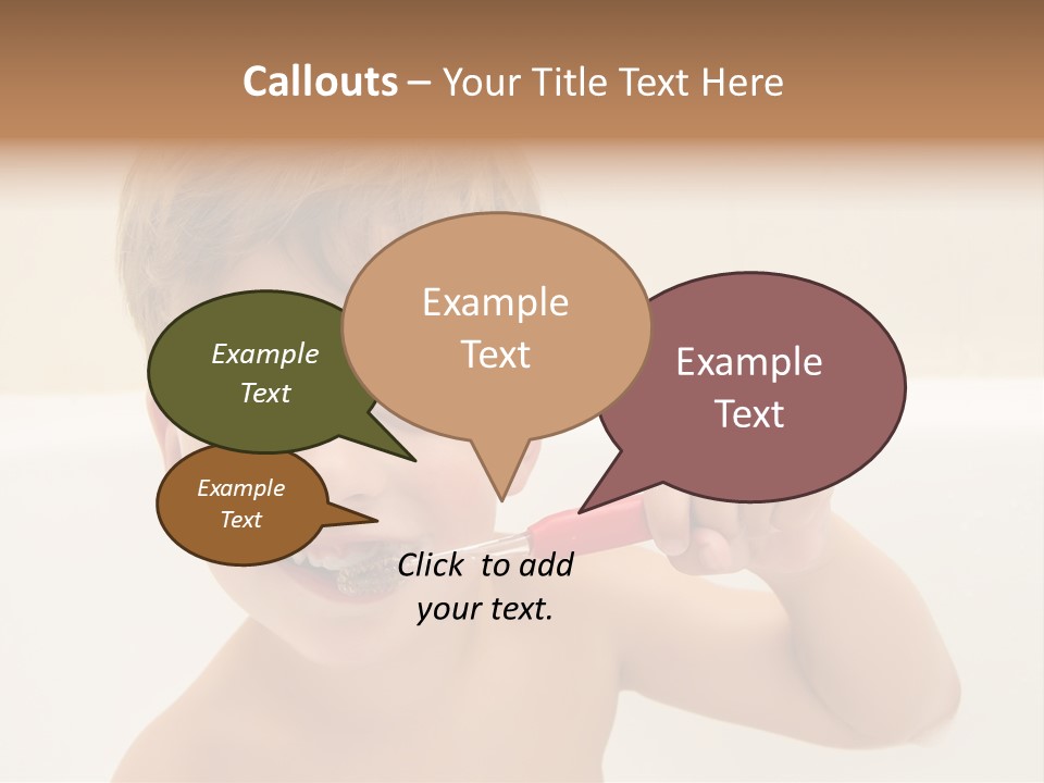 Hygiene Toddler Young PowerPoint Template