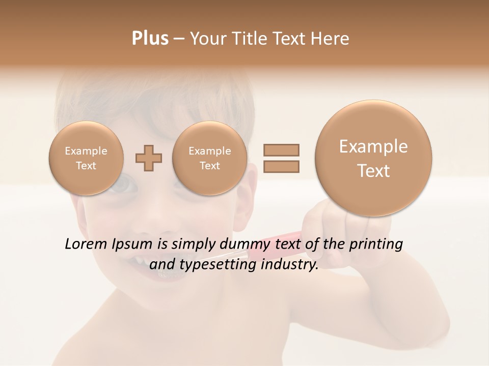 Hygiene Toddler Young PowerPoint Template