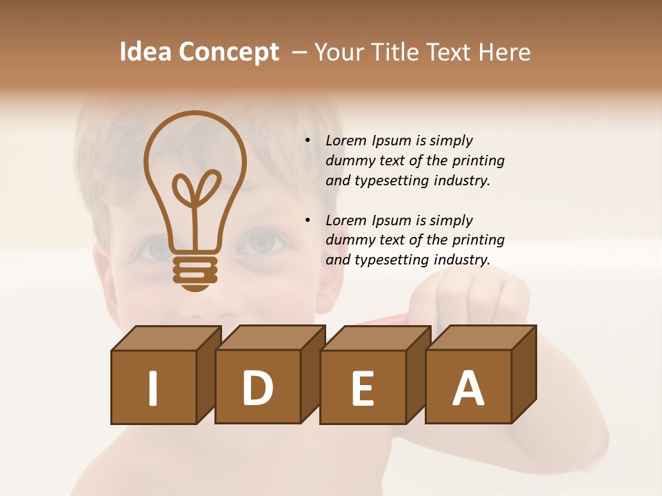 Hygiene Toddler Young PowerPoint Template