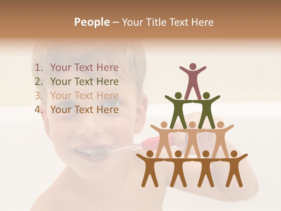 Hygiene Toddler Young PowerPoint Template