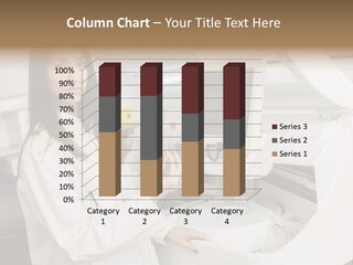 Experiment Chemistry Woman PowerPoint Template