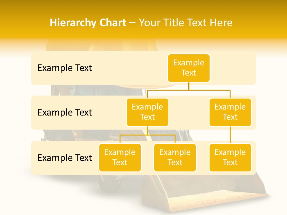 Safety Construction Industry Construction Vehicle PowerPoint Template