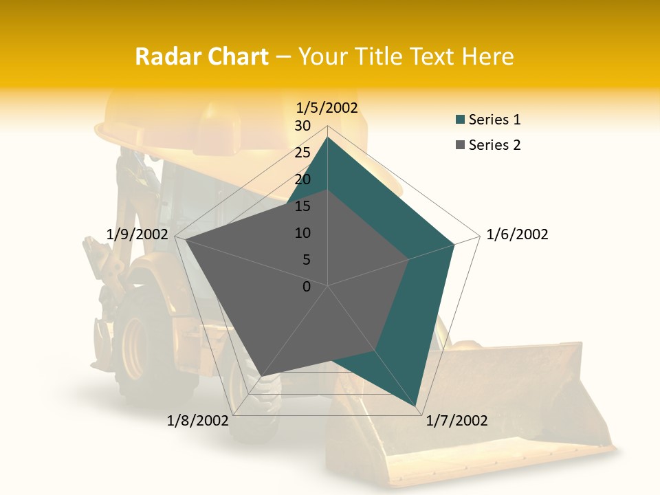 Safety Construction Industry Construction Vehicle PowerPoint Template