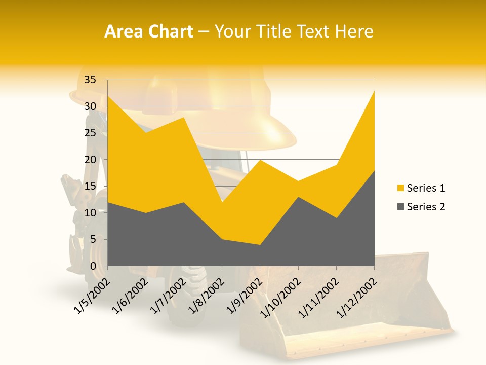 Safety Construction Industry Construction Vehicle PowerPoint Template