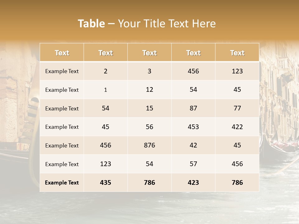 Italy Architecture Brick PowerPoint Template