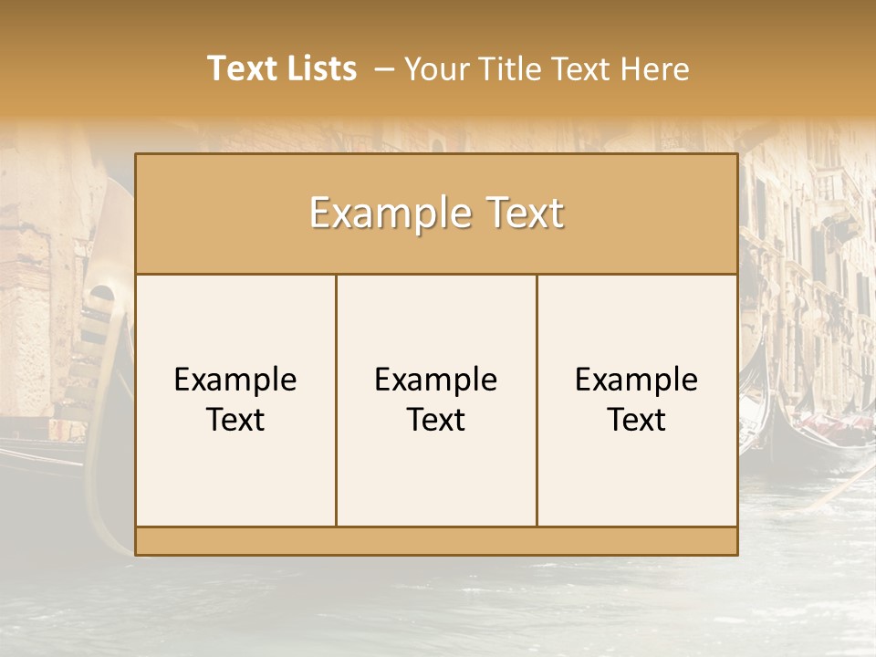 Italy Architecture Brick PowerPoint Template