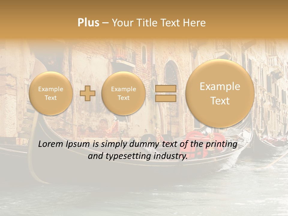 Italy Architecture Brick PowerPoint Template