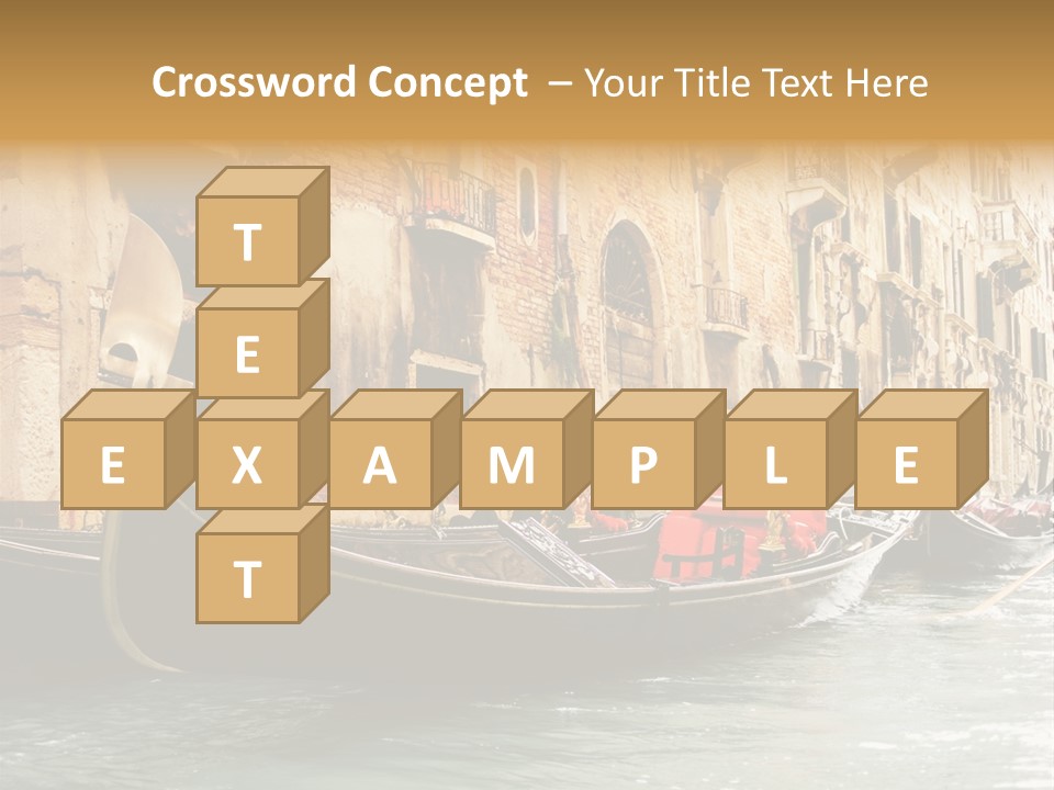 Italy Architecture Brick PowerPoint Template