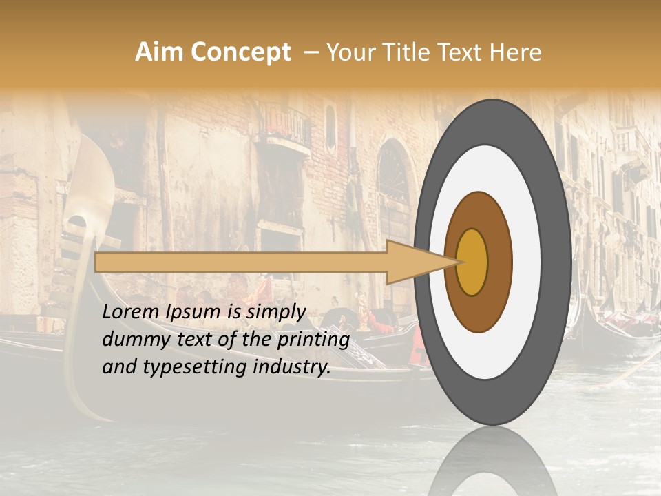 Italy Architecture Brick PowerPoint Template