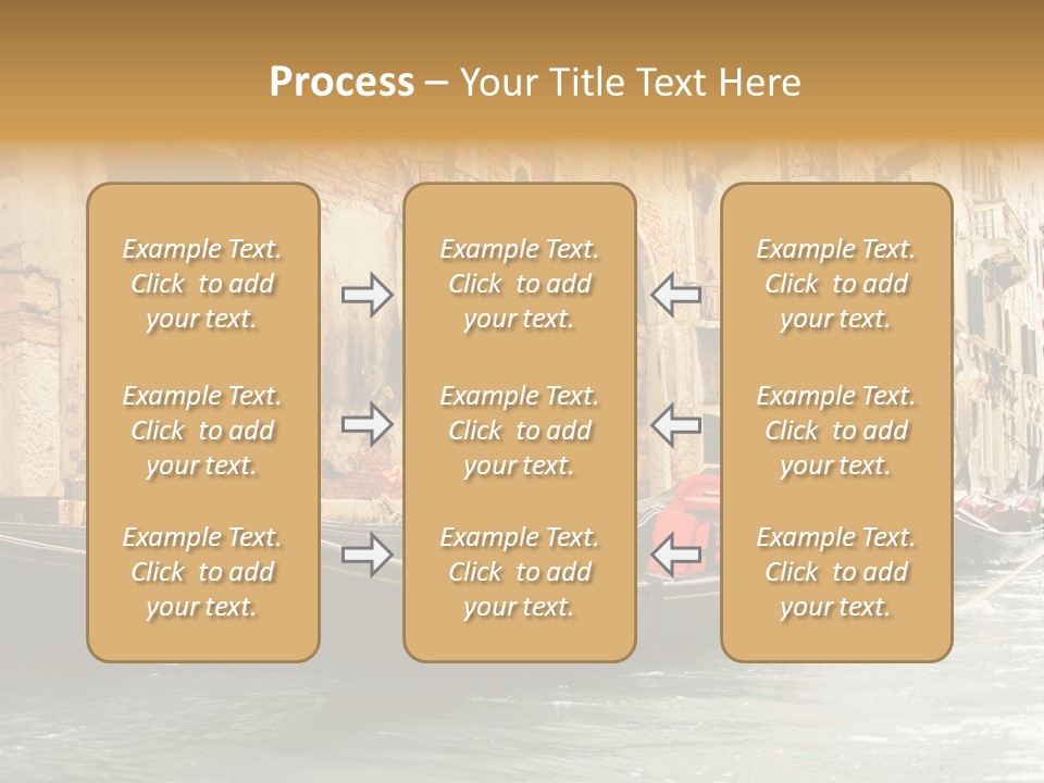 Italy Architecture Brick PowerPoint Template