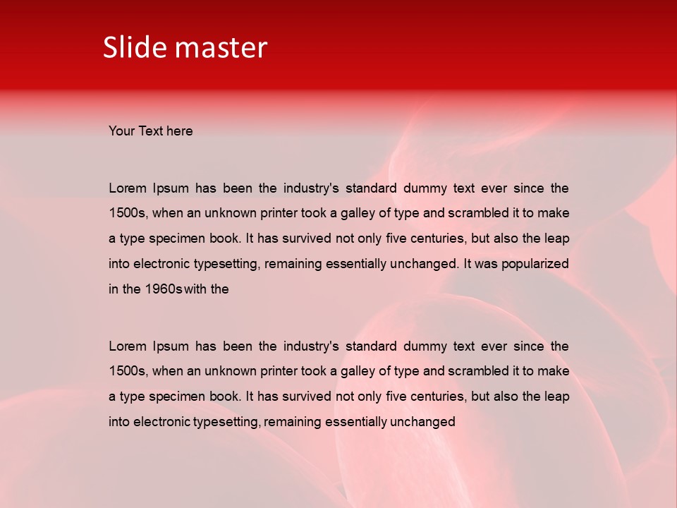 Medical Biology Brain PowerPoint Template