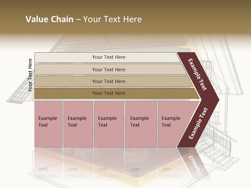 Housing Objects Wire PowerPoint Template
