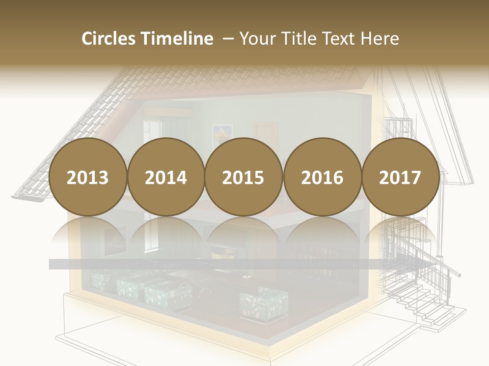 Housing Objects Wire PowerPoint Template