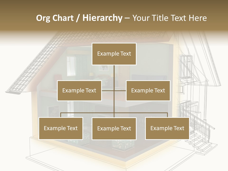 Housing Objects Wire PowerPoint Template