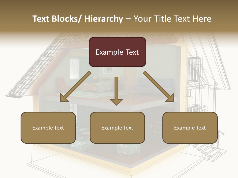 Housing Objects Wire PowerPoint Template