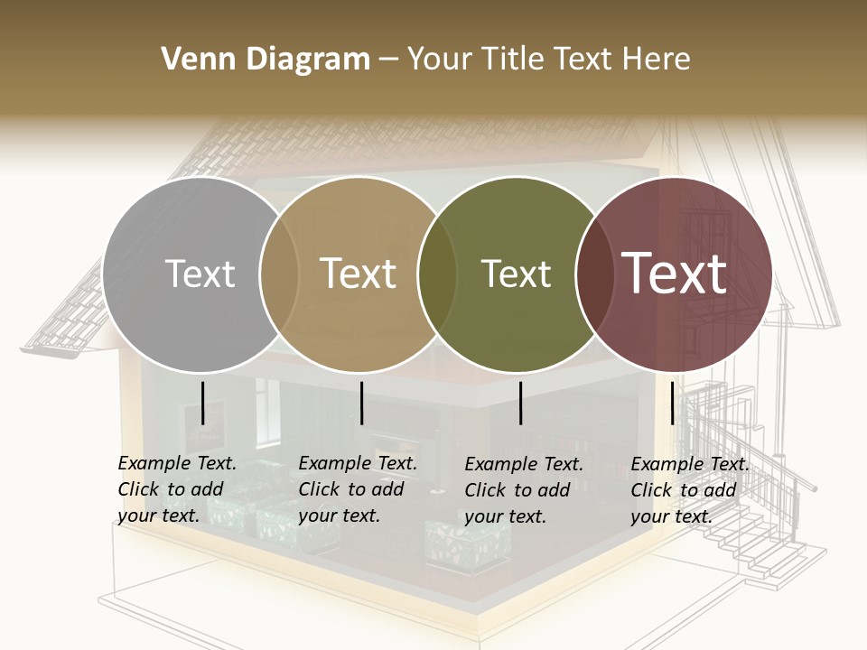 Housing Objects Wire PowerPoint Template