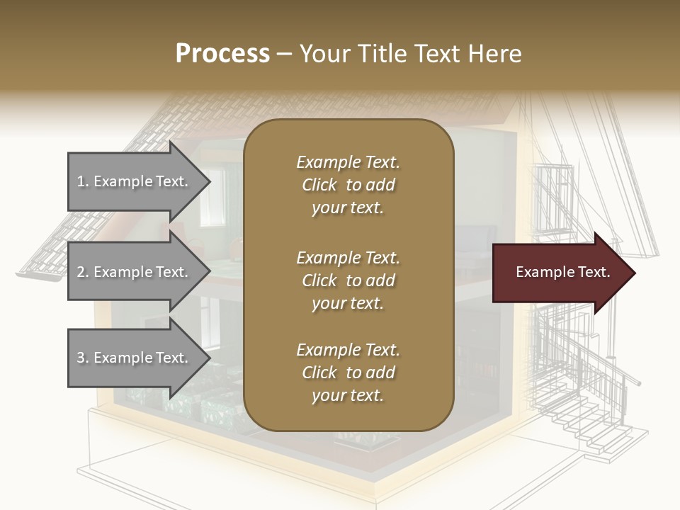 Housing Objects Wire PowerPoint Template