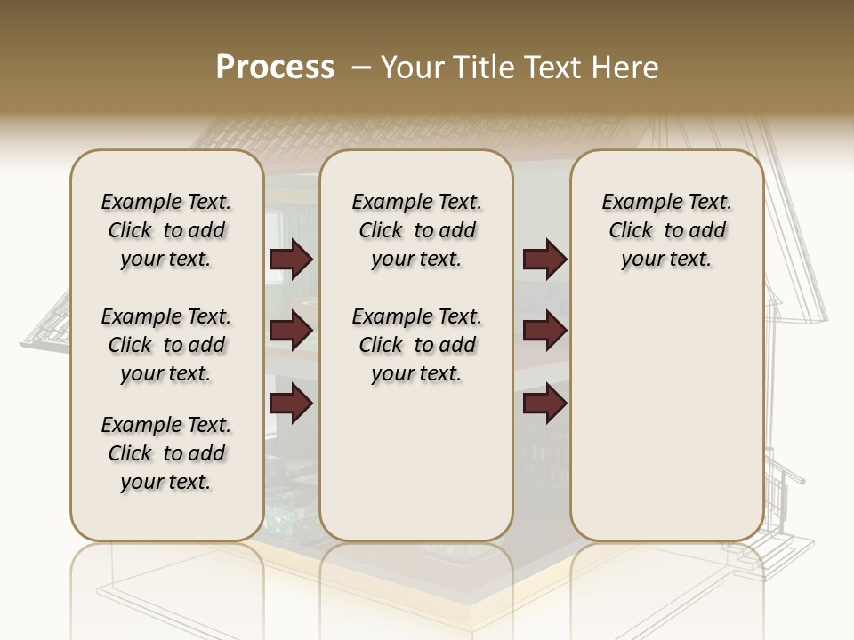Housing Objects Wire PowerPoint Template