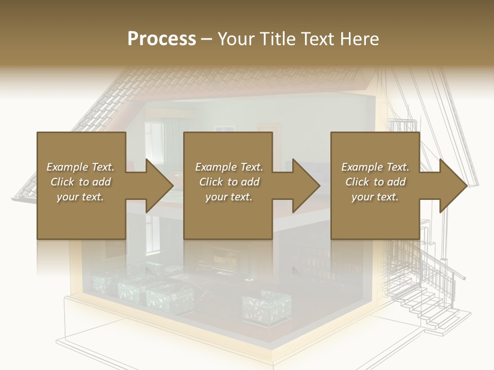 Housing Objects Wire PowerPoint Template