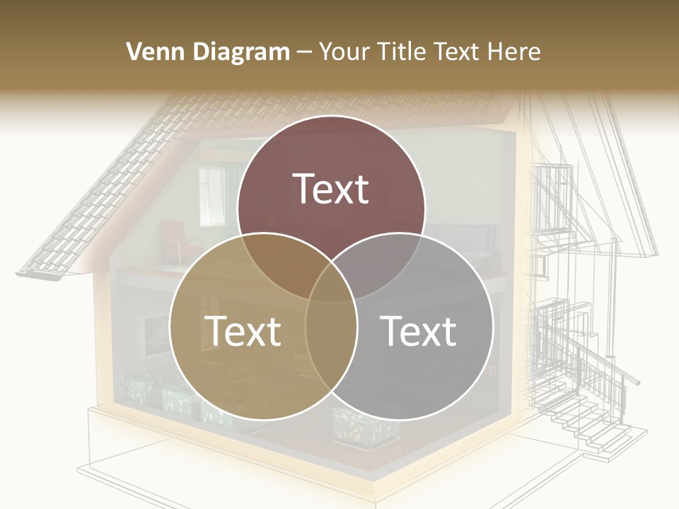 Housing Objects Wire PowerPoint Template