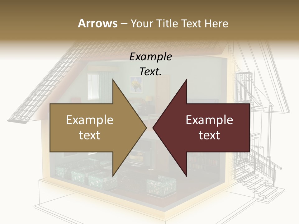 Housing Objects Wire PowerPoint Template