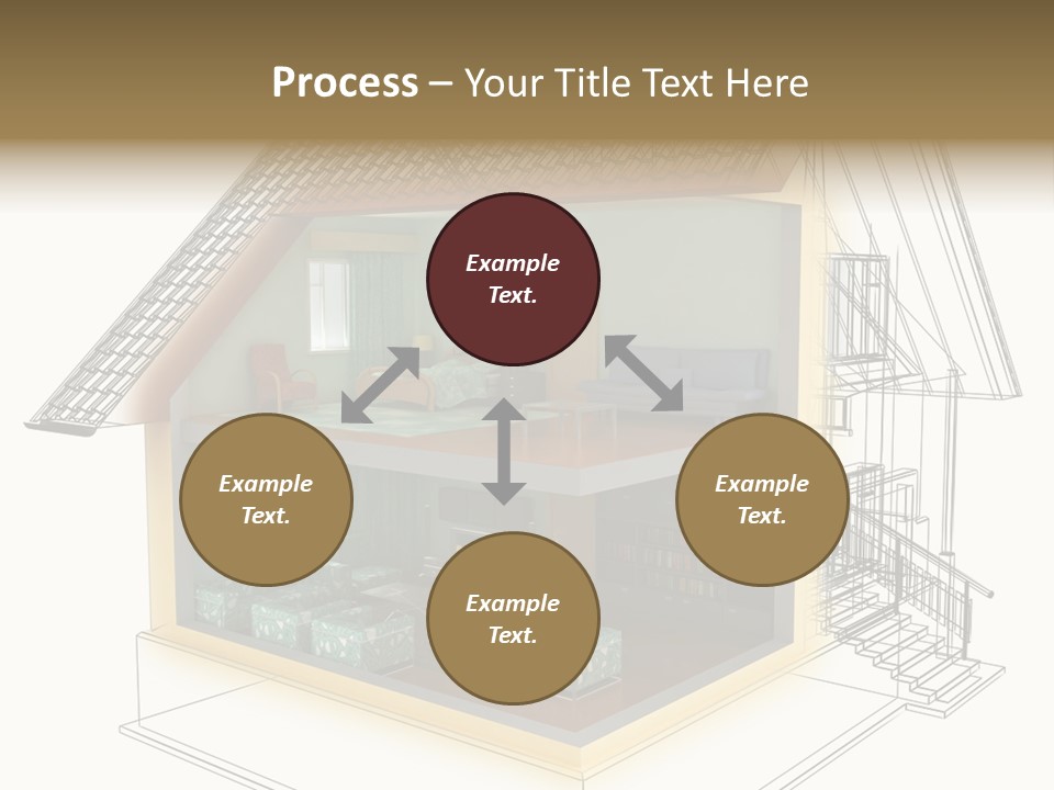Housing Objects Wire PowerPoint Template