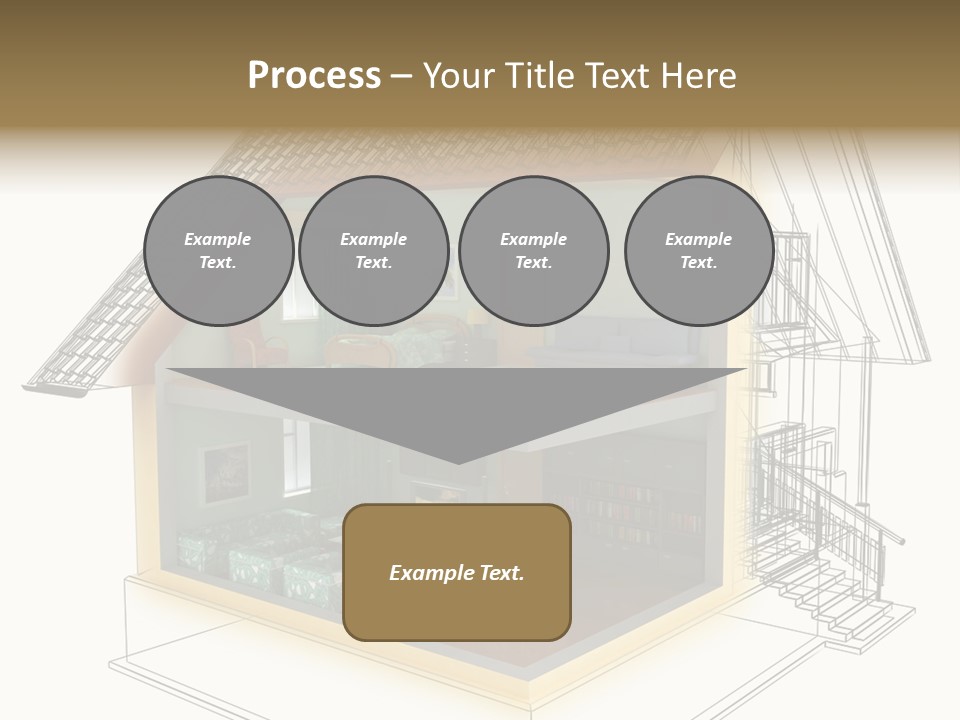 Housing Objects Wire PowerPoint Template