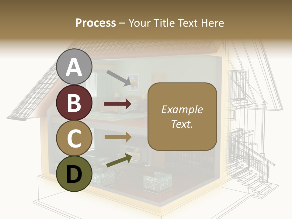 Housing Objects Wire PowerPoint Template