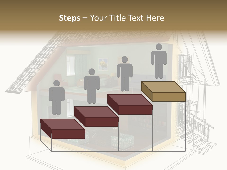 Housing Objects Wire PowerPoint Template