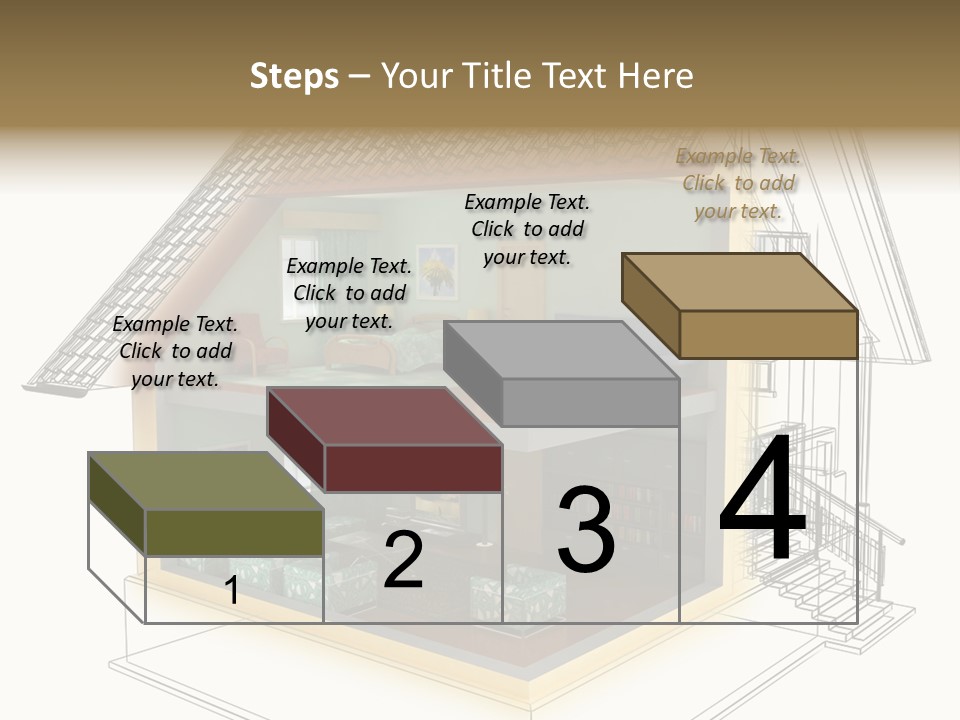 Housing Objects Wire PowerPoint Template