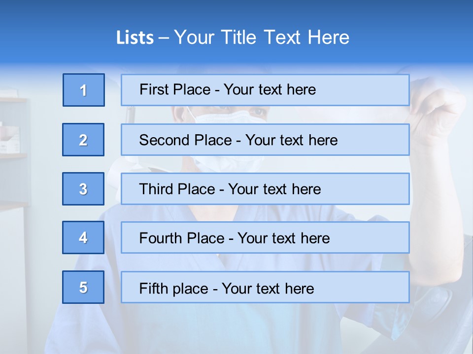 Medical People Dentist PowerPoint Template