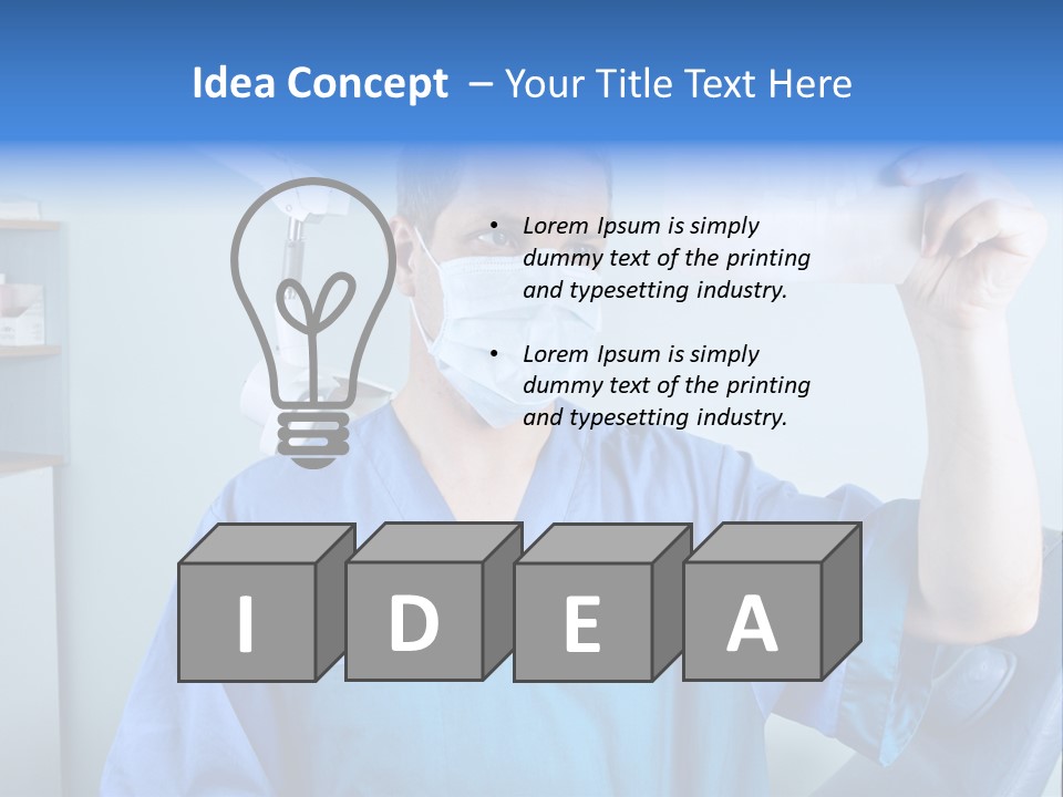Medical People Dentist PowerPoint Template