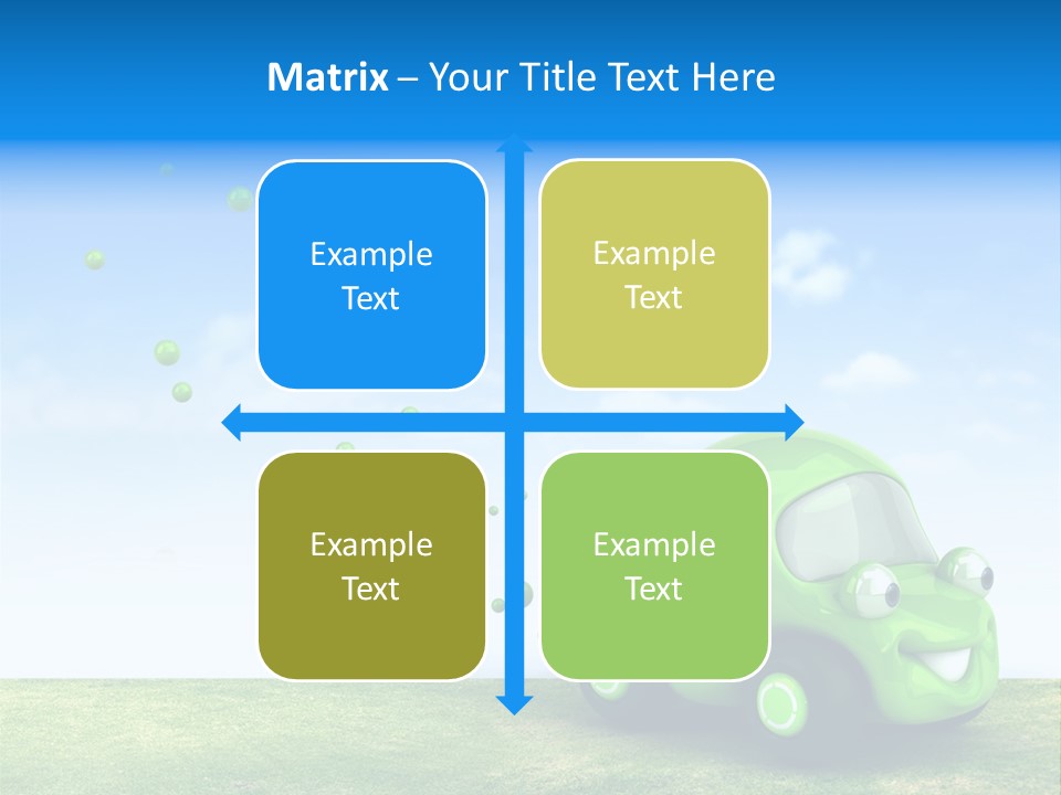 Car Ideas Freshness PowerPoint Template