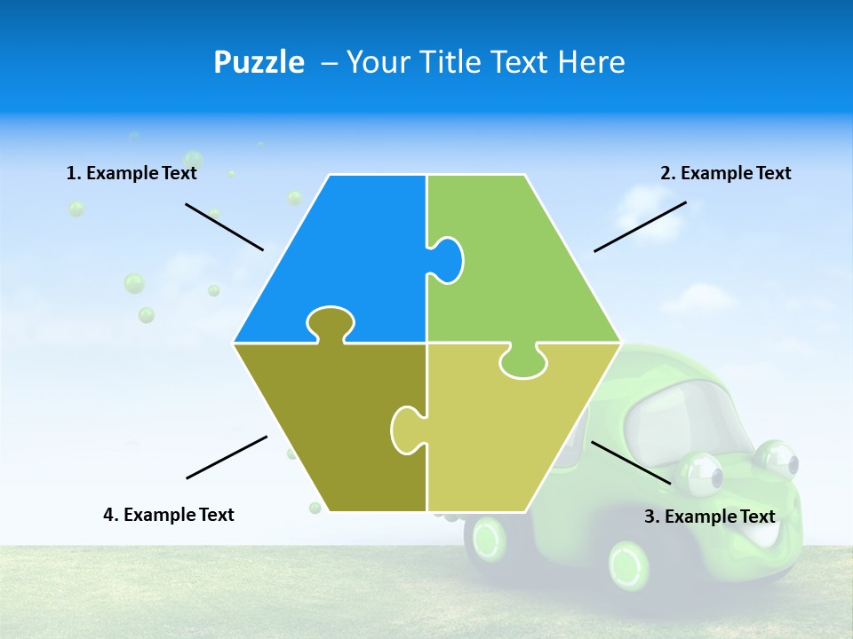 Car Ideas Freshness PowerPoint Template