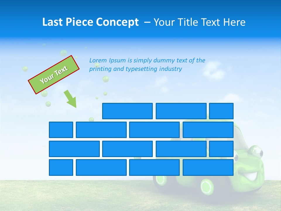 Car Ideas Freshness PowerPoint Template