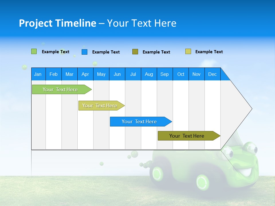 Car Ideas Freshness PowerPoint Template