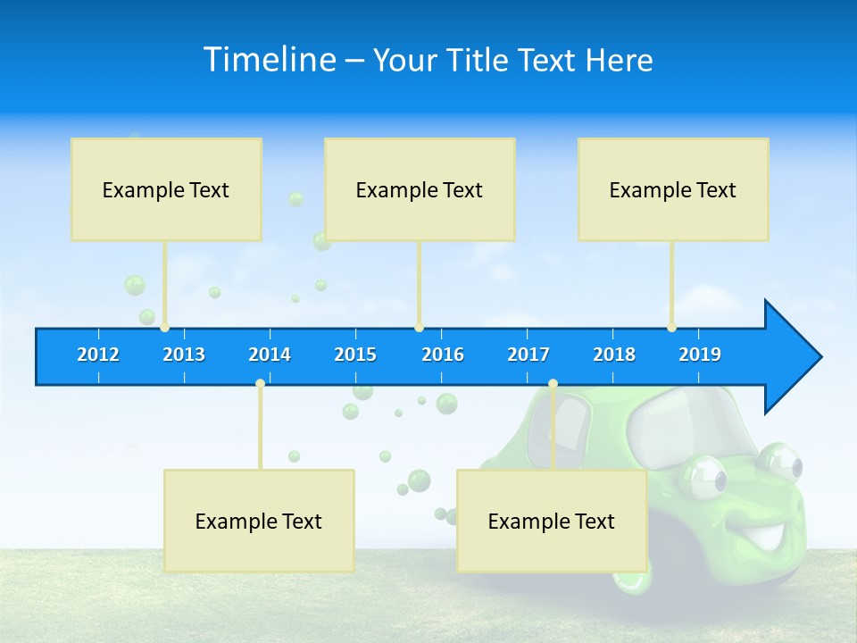 Car Ideas Freshness PowerPoint Template