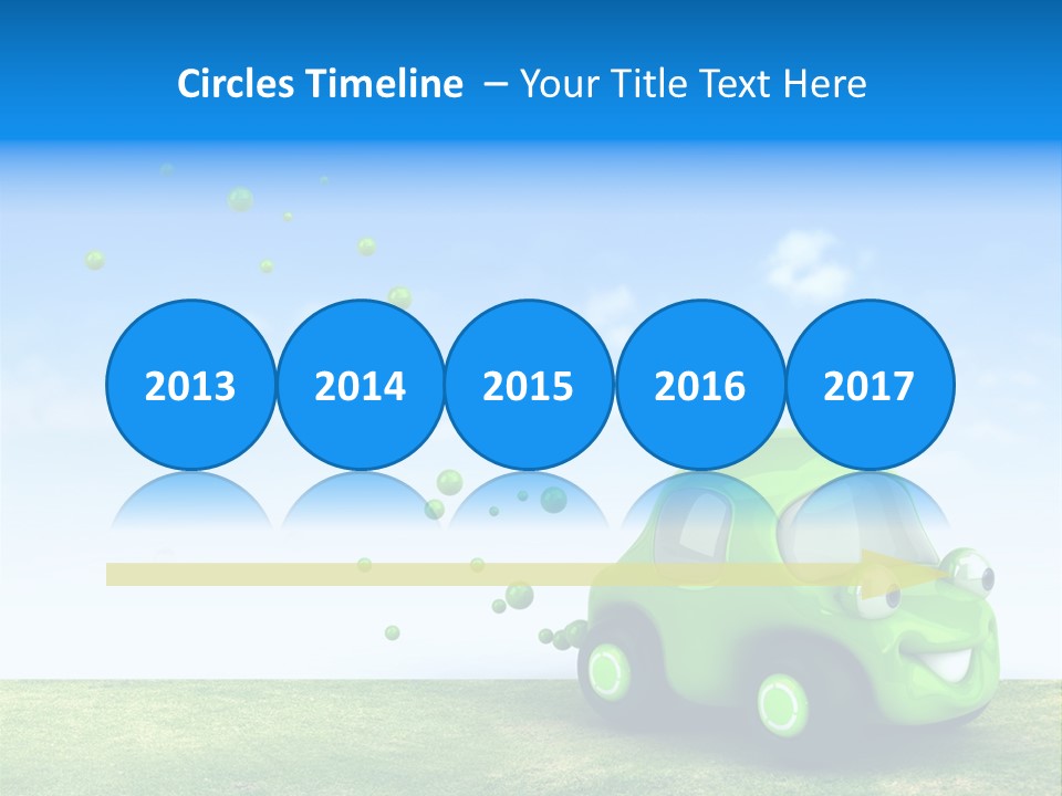 Car Ideas Freshness PowerPoint Template