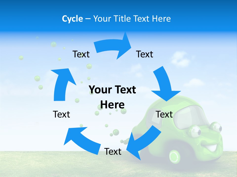 Car Ideas Freshness PowerPoint Template