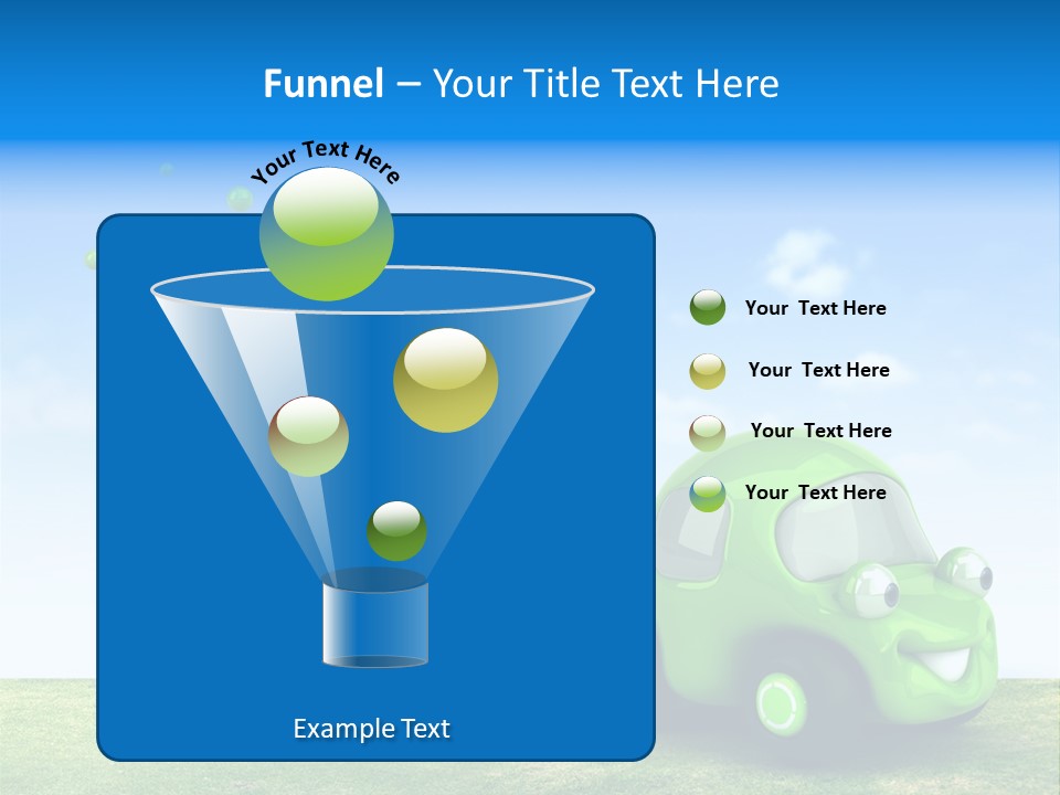 Car Ideas Freshness PowerPoint Template