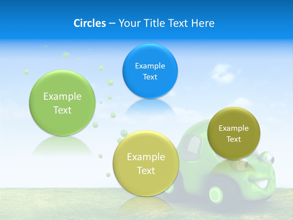 Car Ideas Freshness PowerPoint Template