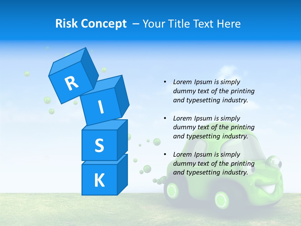 Car Ideas Freshness PowerPoint Template