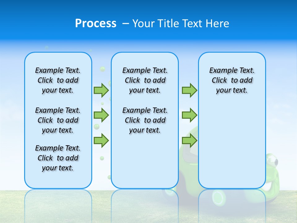 Car Ideas Freshness PowerPoint Template