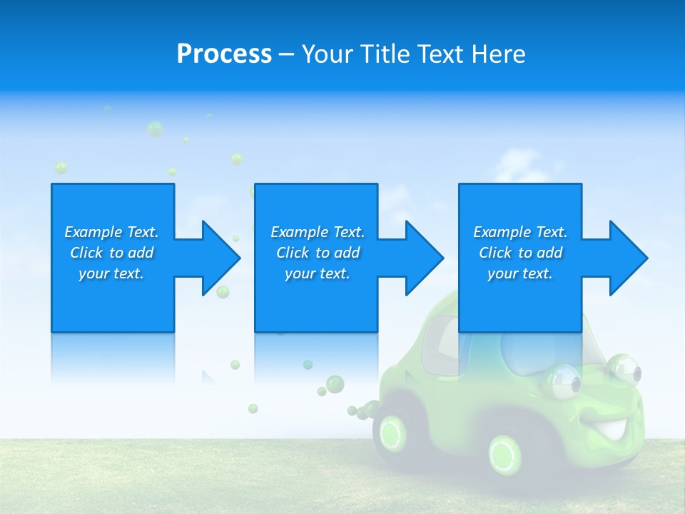 Car Ideas Freshness PowerPoint Template