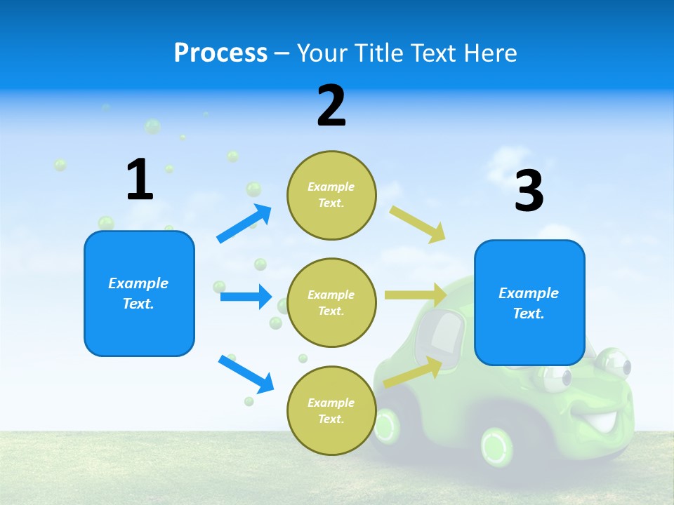 Car Ideas Freshness PowerPoint Template