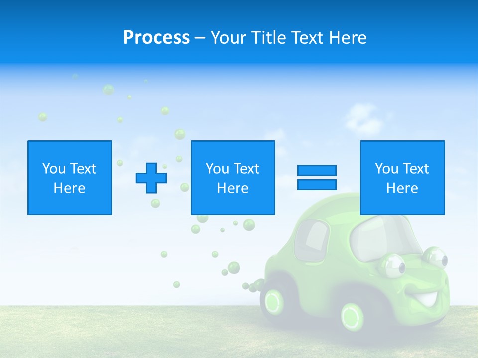 Car Ideas Freshness PowerPoint Template