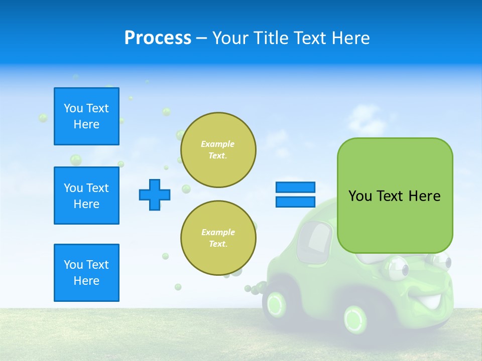 Car Ideas Freshness PowerPoint Template