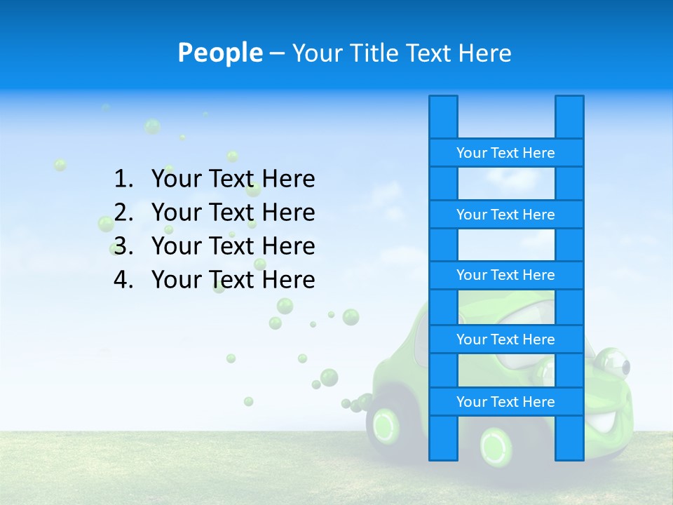 Car Ideas Freshness PowerPoint Template