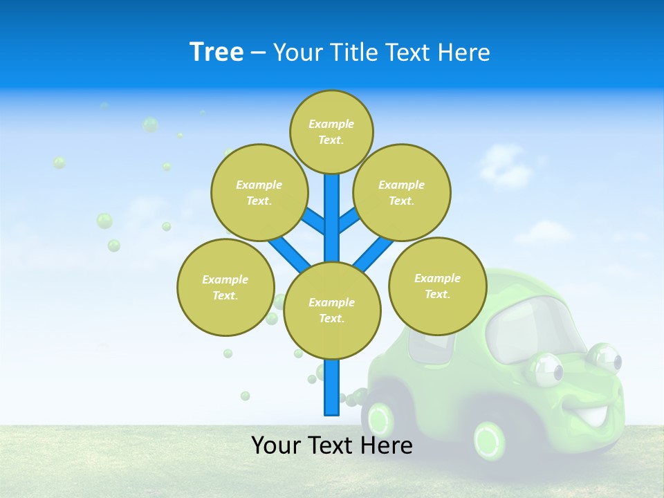 Car Ideas Freshness PowerPoint Template
